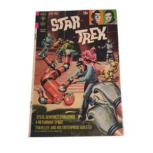 Star Trek 13 Feb 1972 Vintage Gold Key Comic Book Collector Bagged BoardRed Bron